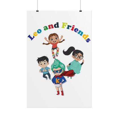 Rolled Posters - Leo & Friends - [[{"value":"Wonderwear Kid"}]]