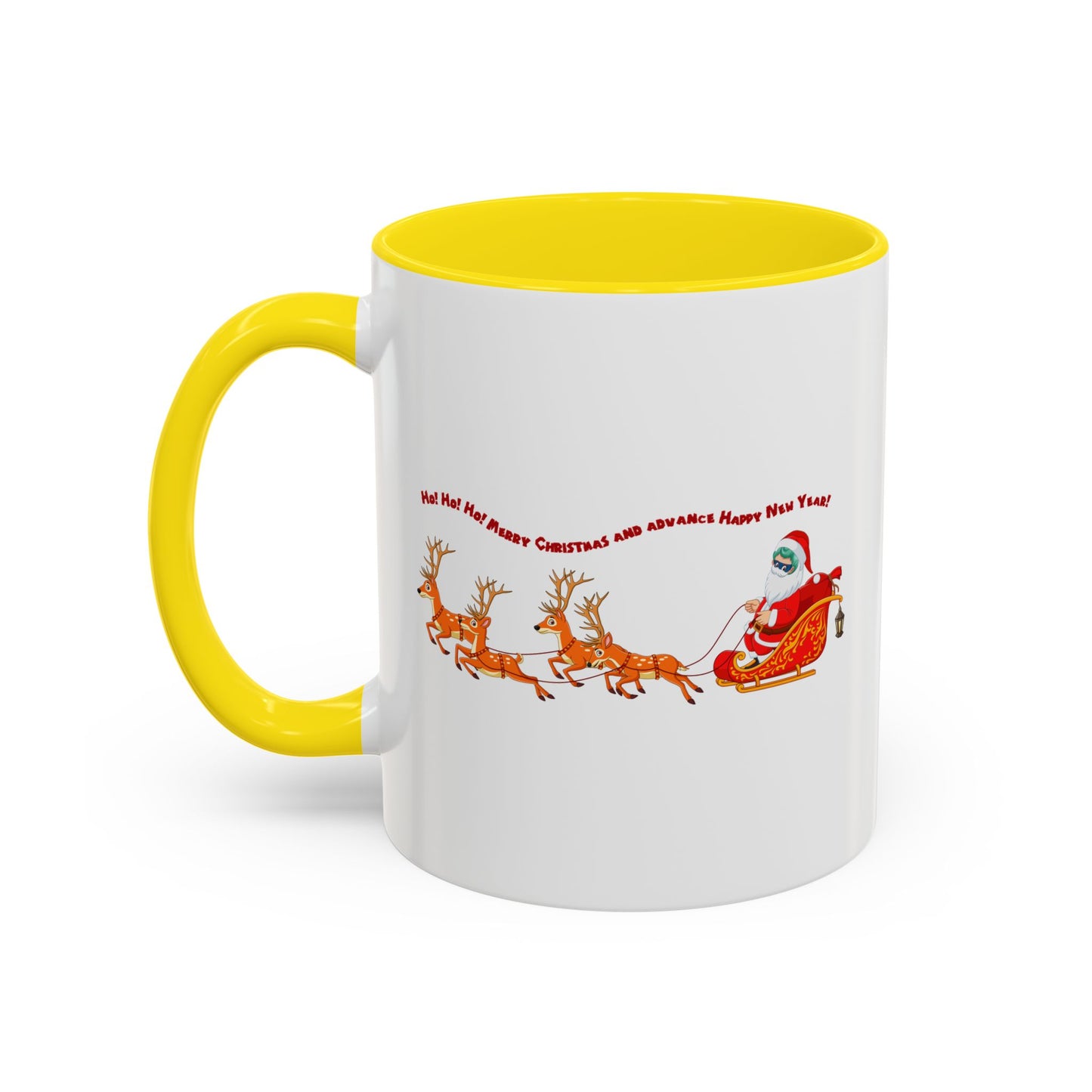 Accent Coffee Mug - Santa kiddo