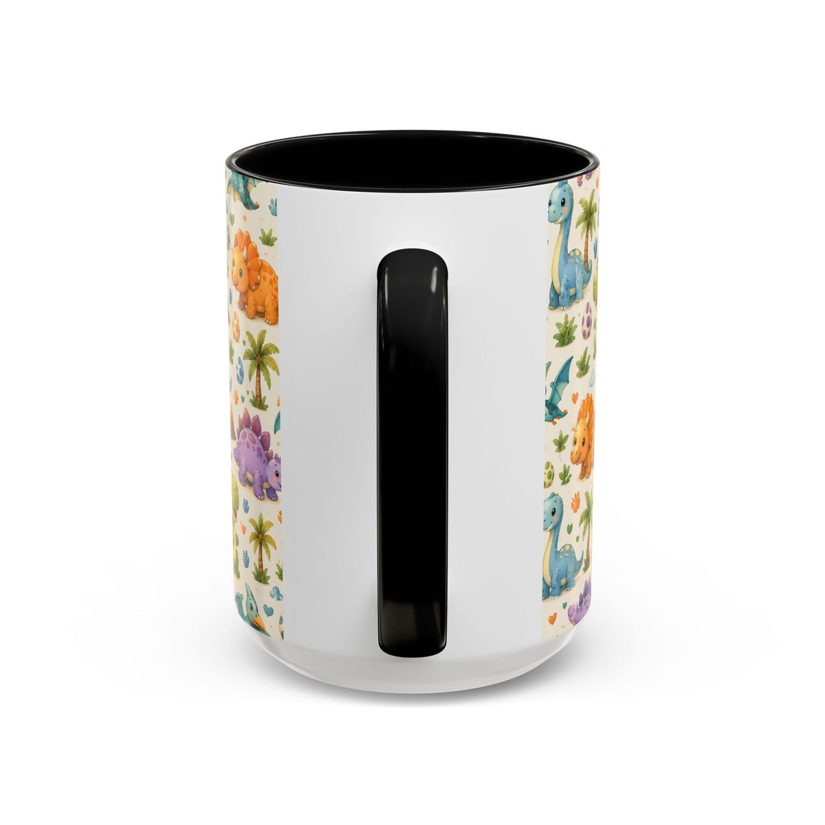 Accent Coffee Mug  (11/15 oz) - Baby Dinosaurs Nursery