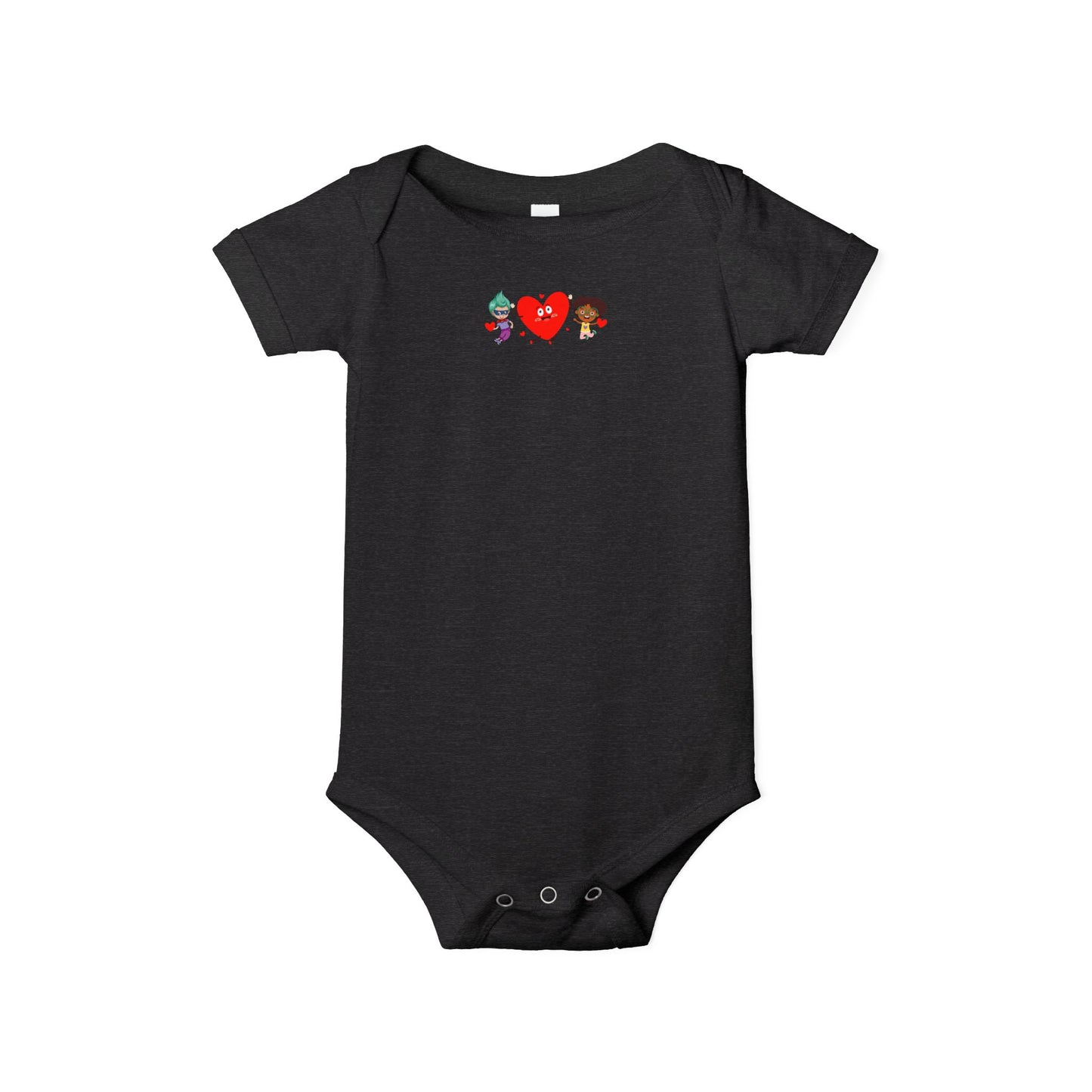 Infant Jersey One Piece - Valentines - Super kiddo and friend - [[{"value":"Wonderwear Kid"}]]