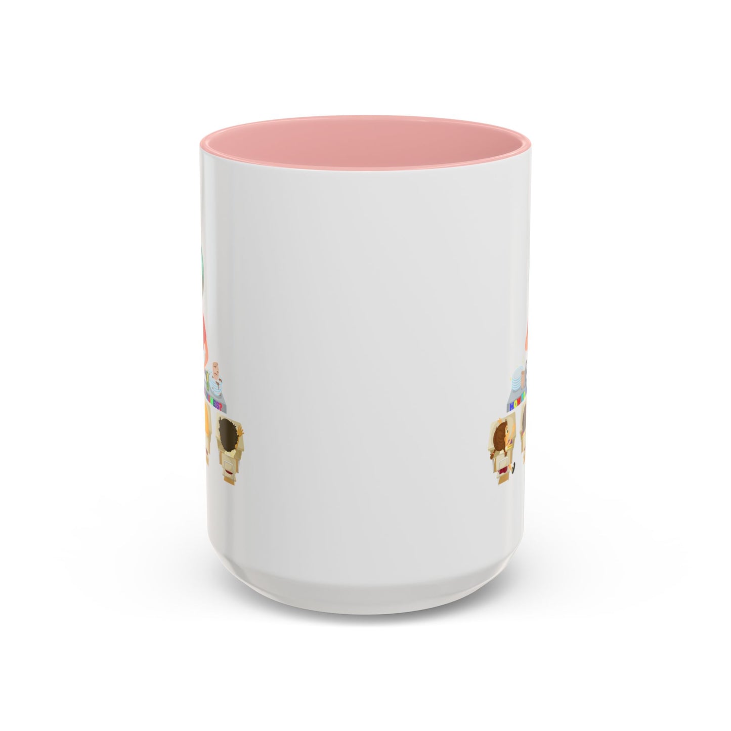 Accent Coffee Mug - Little kiddo teaching to wash dishes