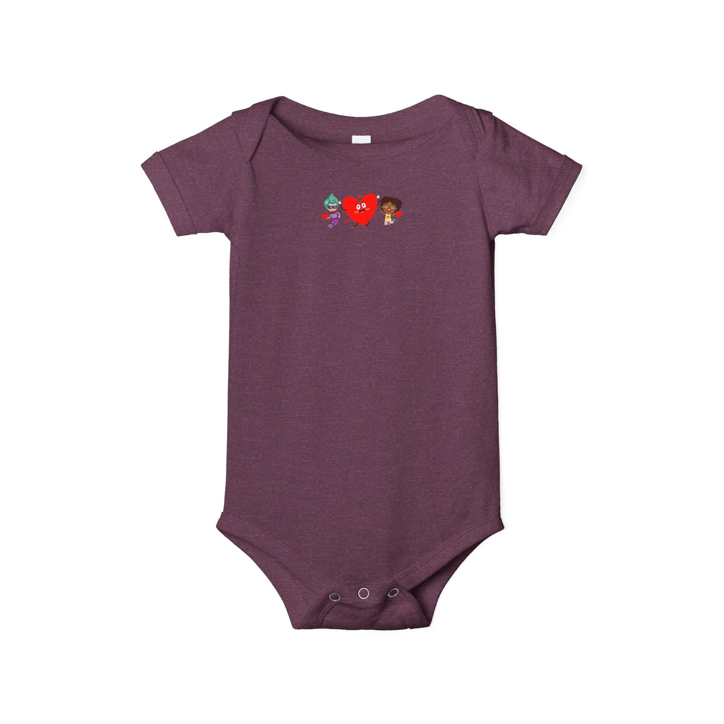 Infant Jersey One Piece - Valentines - Super kiddo and friend - [[{"value":"Wonderwear Kid"}]]