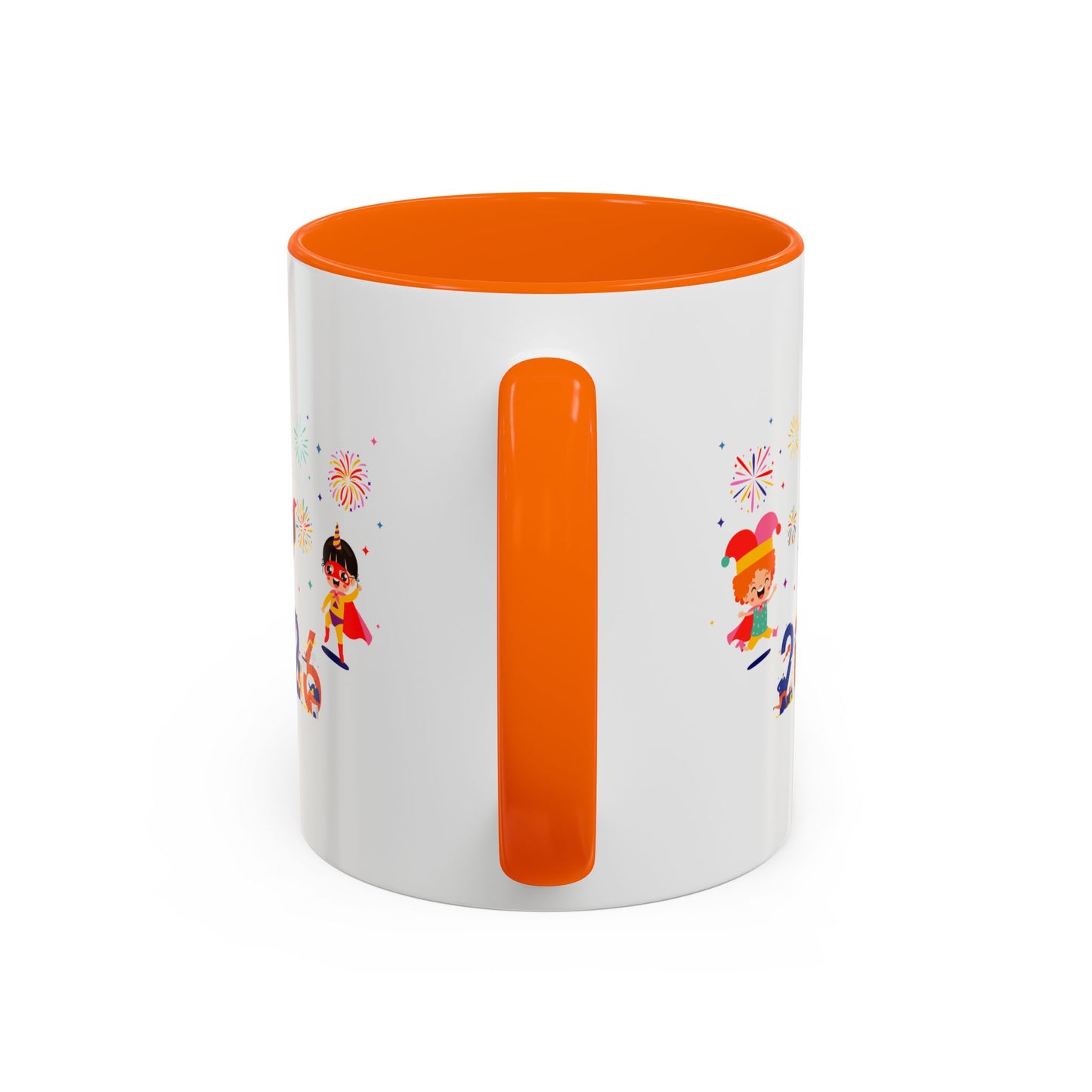 Accent Coffee Mug - Super kiddo and other hero
