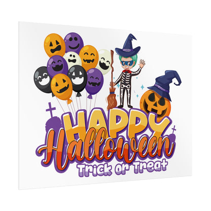Rolled Posters - Happy halloween trick or treat - [[{"value":"Wonderwear Kid"}]]