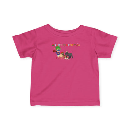 Infant Fine Jersey Tee - Super kiddo woith pet friends - [[{"value":"Wonderwear Kid"}]]