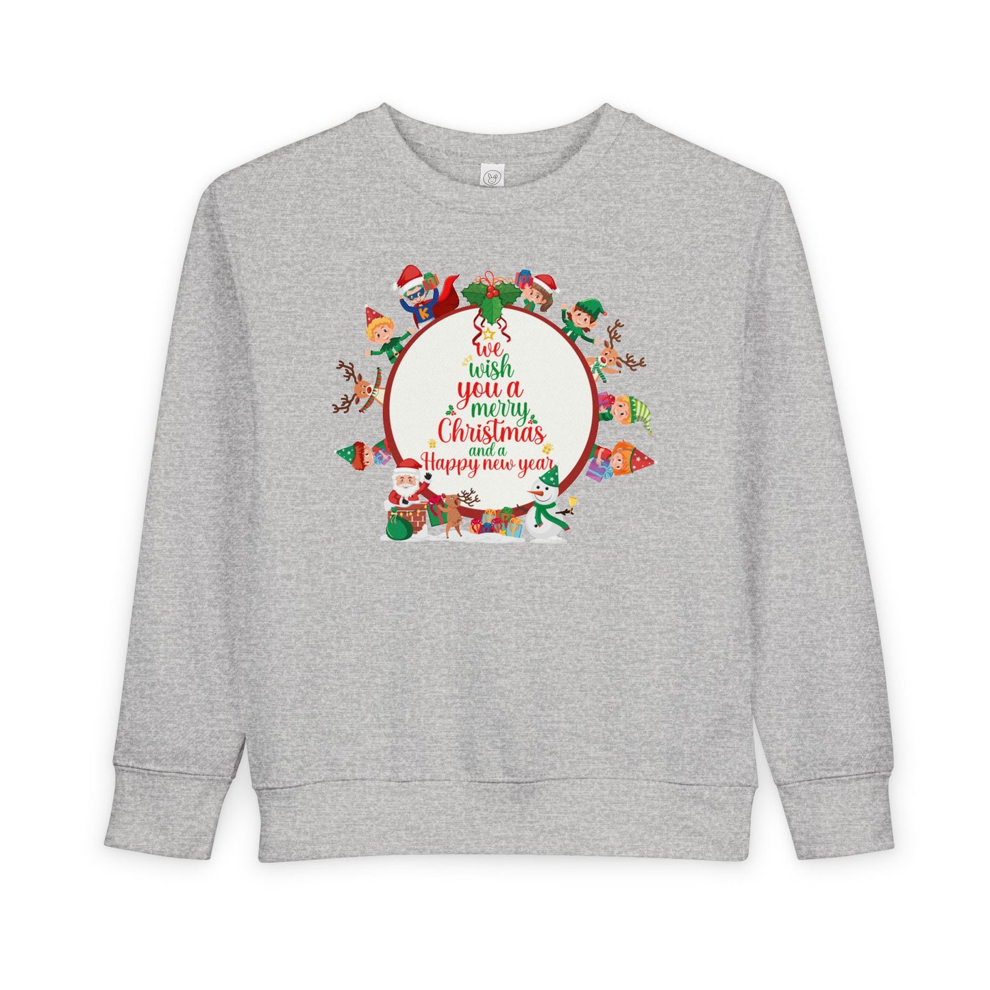 Toddler Sweatshirt - We Wish You a Merry Christmas - [[{"value":"Wonderwear Kid"}]]