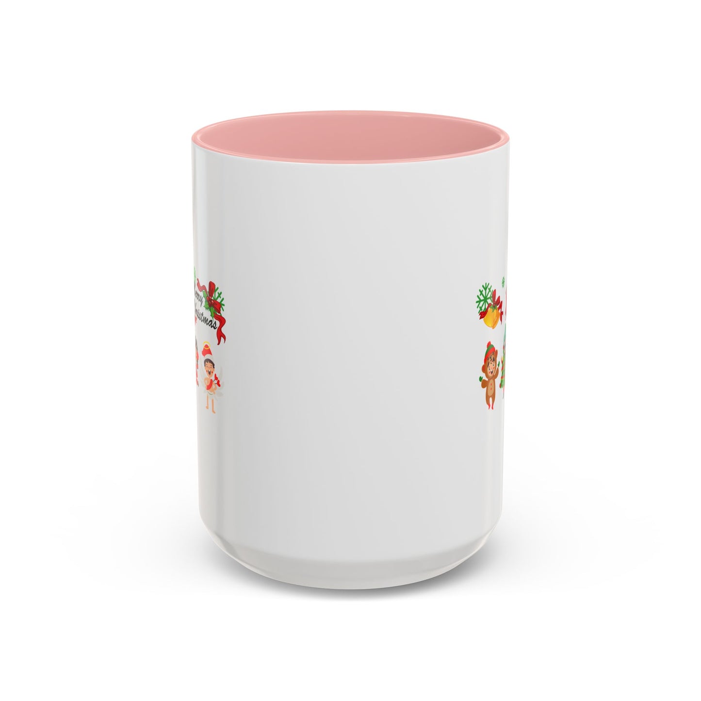 Accent Coffee Mug - Merry christmas from super kid