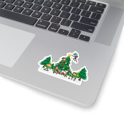 Kiss-Cut Stickers - Super kiddo putting the stars - [[{"value":"Wonderwear Kid"}]]