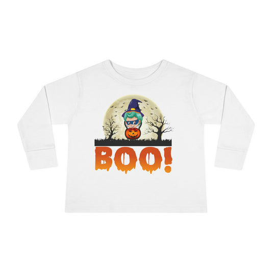 Toddler Long Sleeve Tee - Boo - [[{"value":"Wonderwear Kid"}]]
