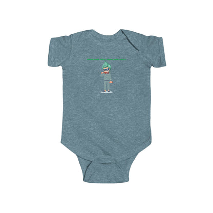 Infant Bodysuit - Super kiddo brushing teeth - [[{"value":"Wonderwear Kid"}]]