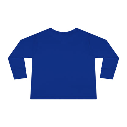 Toddler Long Sleeve Tee - Super kiddo with fireworks with text - [[{"value":"Wonderwear Kid"}]]