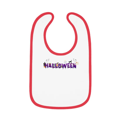 Baby Bib - Holloween word Printify