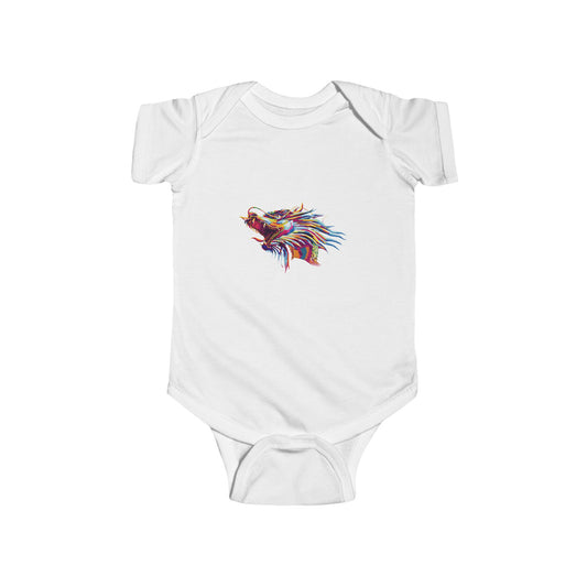 Infant Fine Jersey Bodysuit - Dragon