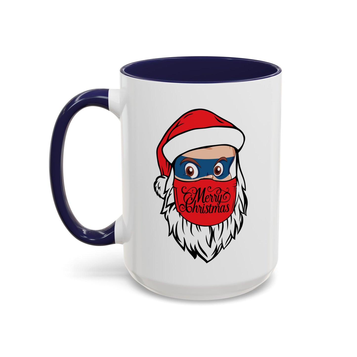 Accent Coffee Mug - Santa Super kiddo