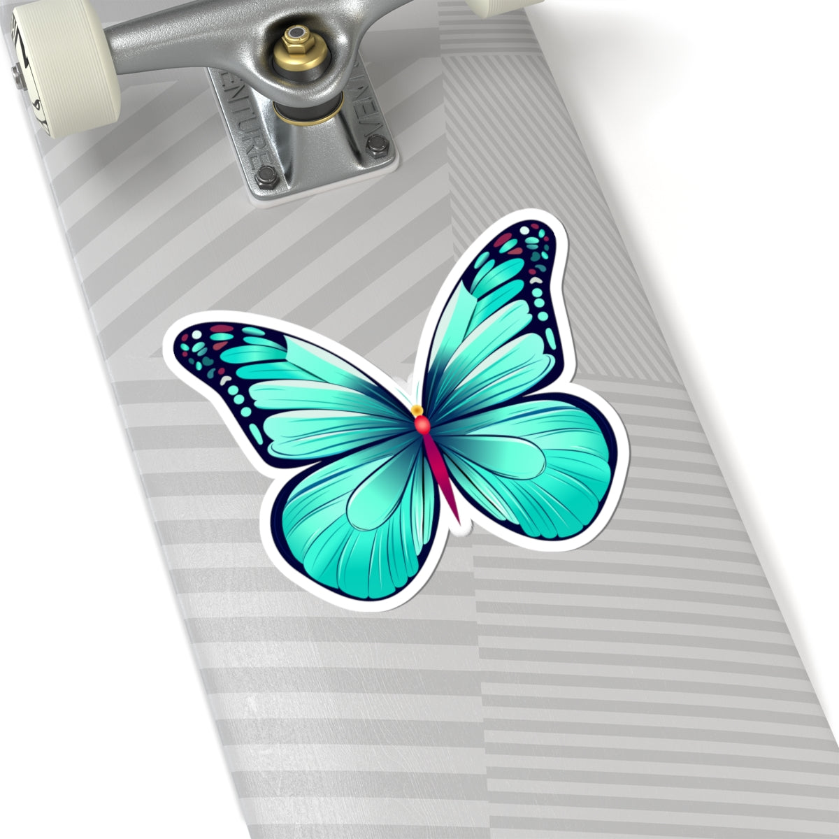 Kiss-Cut Vinyl Decals - Butterfly - blue