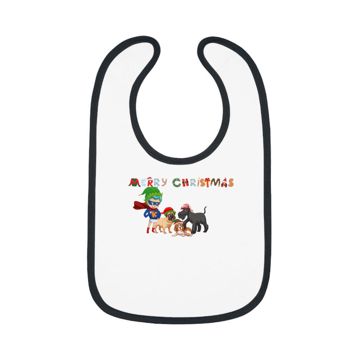 Baby Bib - Super kiddo woith pet friends