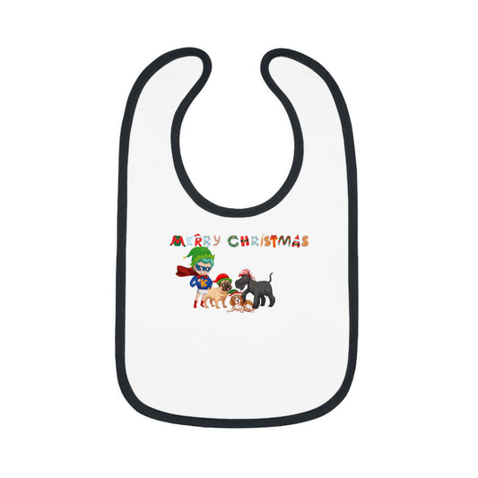 Baby Bib - Super kiddo woith pet friends
