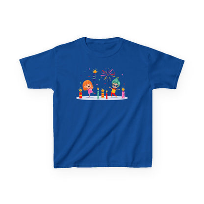 Kids Heavy Cotton™ Tee - Super kiddo lighting fireworks - [[{"value":"Wonderwear Kid"}]]