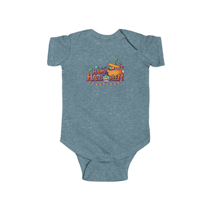 Infant Bodysuit - Happy halloween banner Printify