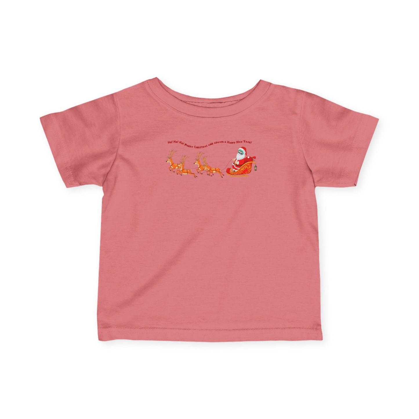 Infant Fine Jersey Tee - Santa kiddo - [[{"value":"Wonderwear Kid"}]]