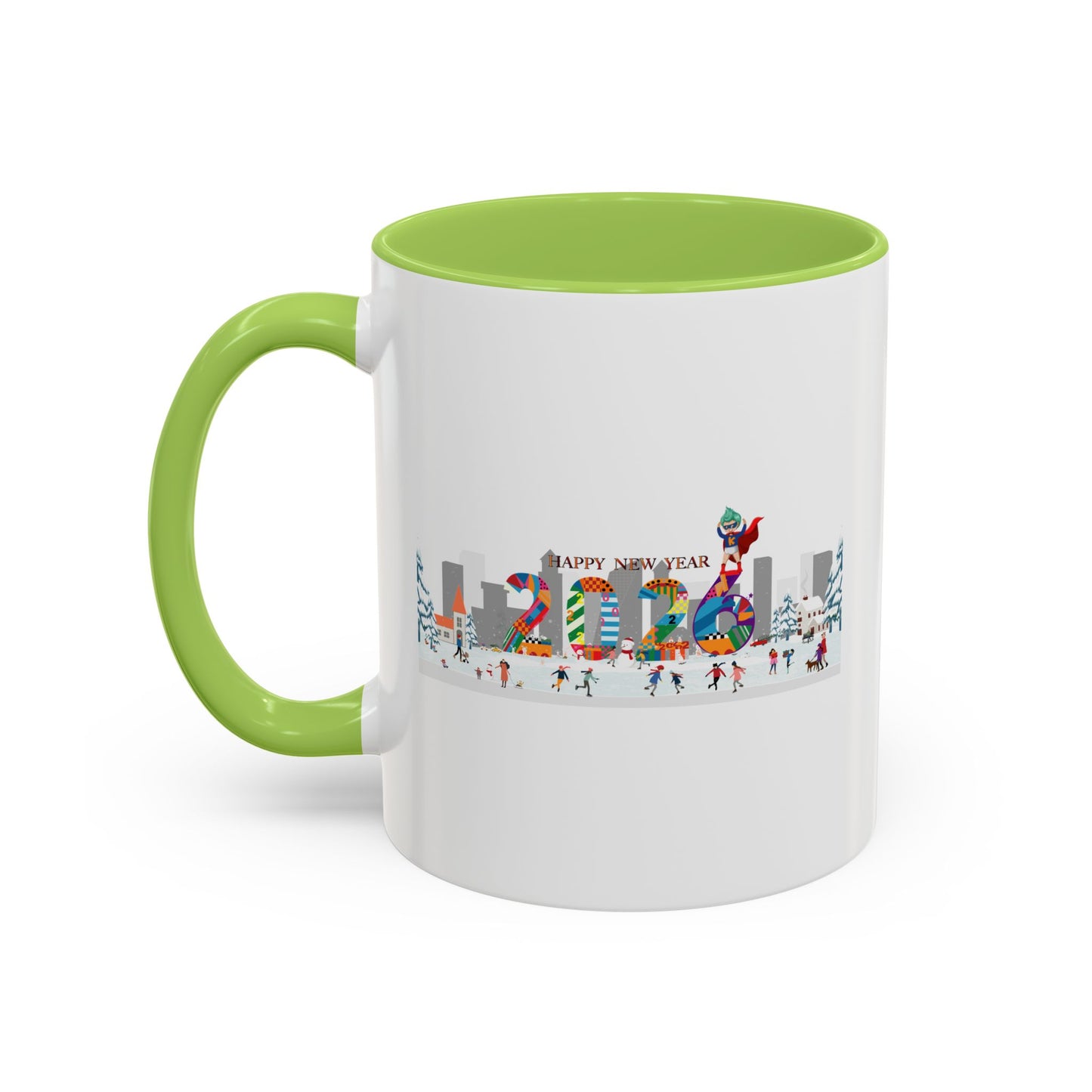 Accent Coffee Mug - Happy 2026