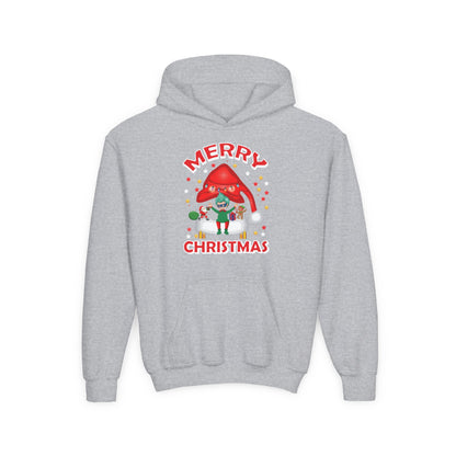 Youth Heavy Blend Hooded Sweatshirt - Merry christmas - [[{"value":"Wonderwear Kid"}]]