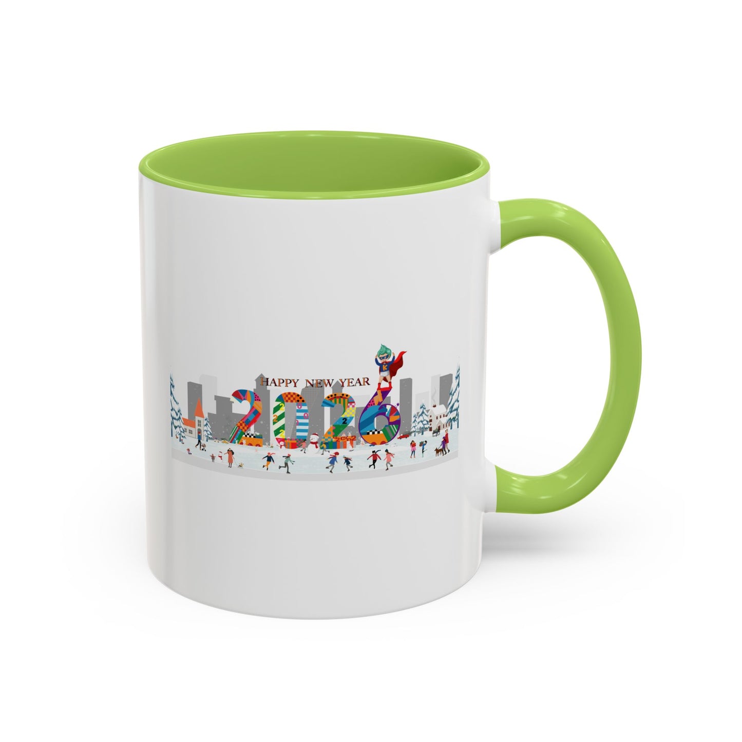 Accent Coffee Mug - Happy 2026