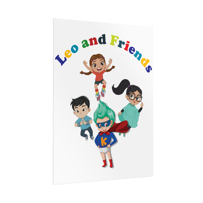 Rolled Posters - Leo & Friends - [[{"value":"Wonderwear Kid"}]]