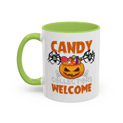 Accent Coffee Mug - Candy collectors by super kiddo Printify