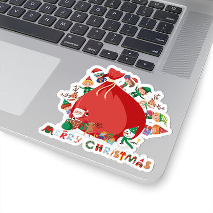 Kiss-Cut Stickers - Super kiddo and big christmas gift - [[{"value":"Wonderwear Kid"}]]