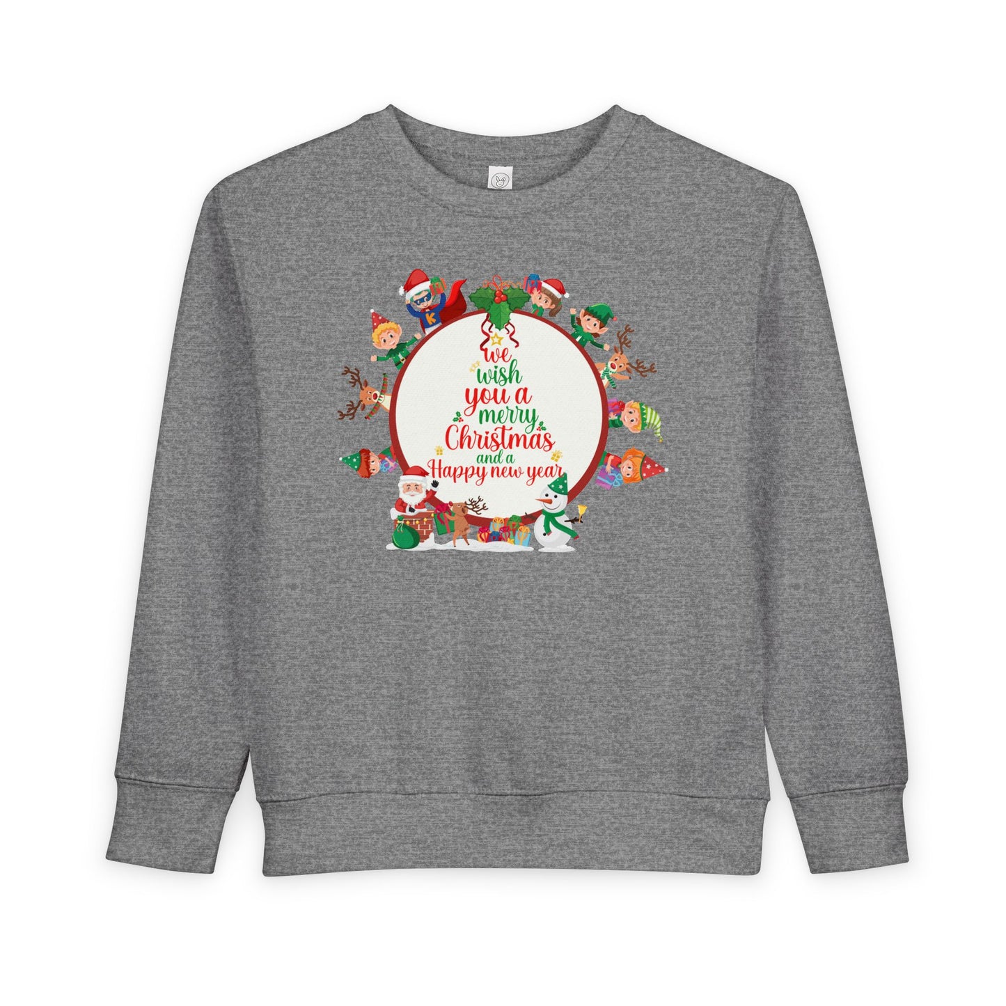 Toddler Sweatshirt - We Wish You a Merry Christmas - [[{"value":"Wonderwear Kid"}]]