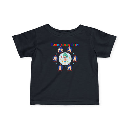 Infant Fine Jersey Tee - Super kiddo how to wash hand properly - [[{"value":"Wonderwear Kid"}]]