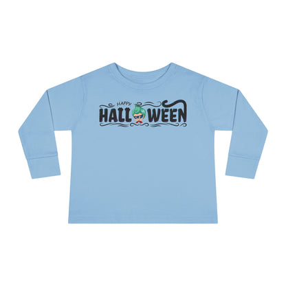 Toddler Long Sleeve Tee - Happy halloween by super kiddo Printify
