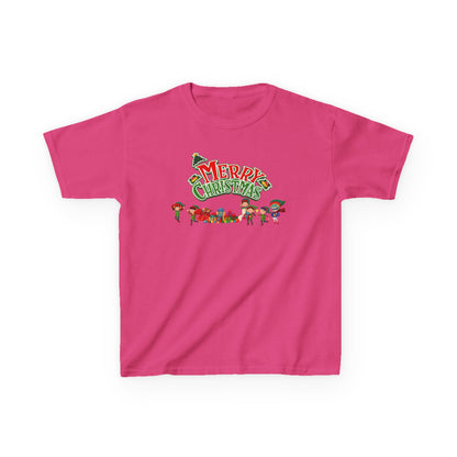 Kids Heavy Cotton™ Tee - Merry christmas from super friends - [[{"value":"Wonderwear Kid"}]]