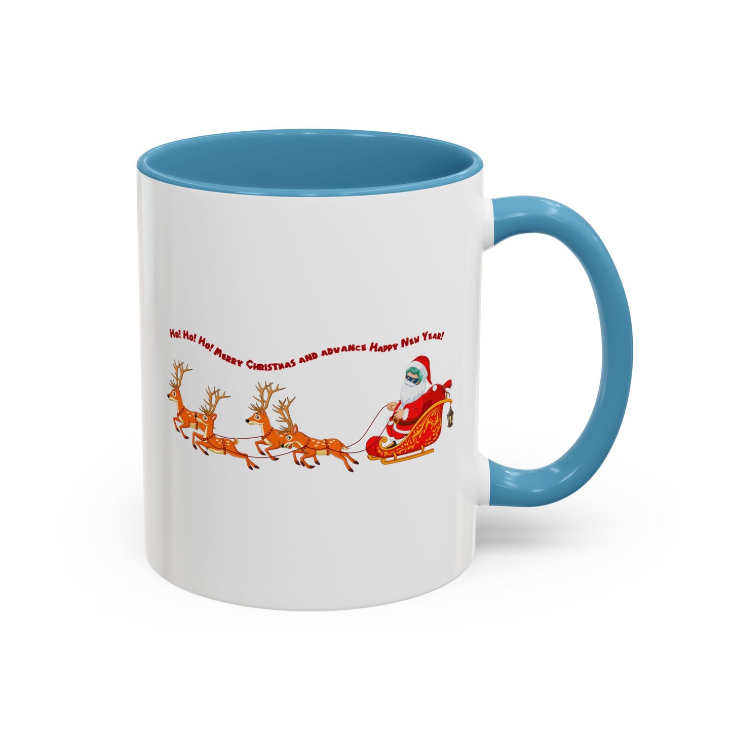 Accent Coffee Mug - Santa kiddo