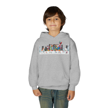 Youth Heavy Blend Hooded Sweatshirt - Happy 2026 - [[{"value":"Wonderwear Kid"}]]
