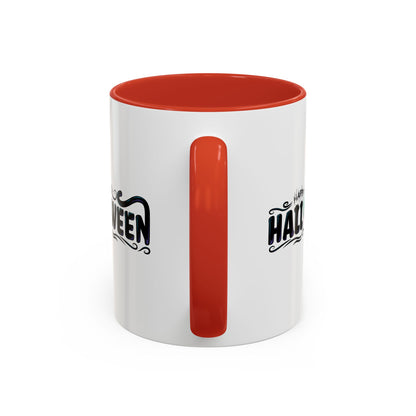 Accent Coffee Mug - Happy halloween by super kiddo Printify