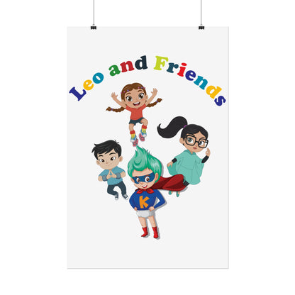 Rolled Posters - Leo & Friends - [[{"value":"Wonderwear Kid"}]]