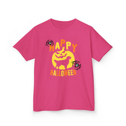 Kids Heavy Cotton™ Tee - Happy holloween Printify