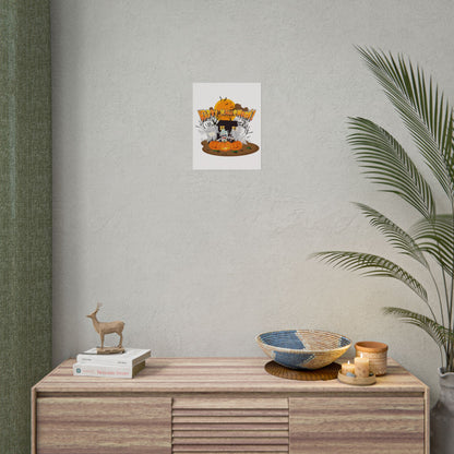 Rolled Posters - Super kiddo with ghost - [[{"value":"Wonderwear Kid"}]]