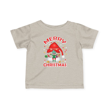 Infant Fine Jersey Tee - Merry christmas - [[{"value":"Wonderwear Kid"}]]