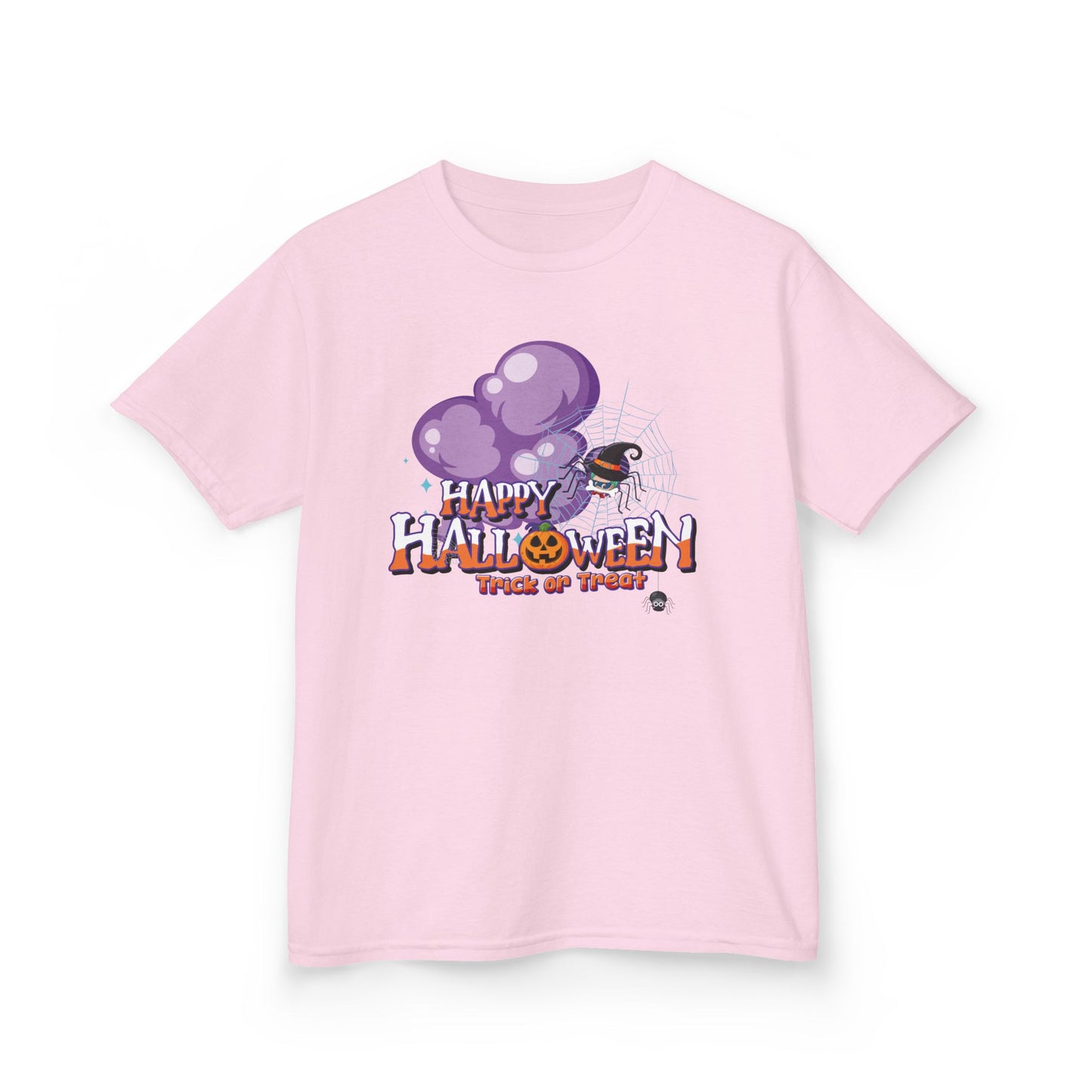 Kids Heavy Cotton™ Tee - Happy holloween - spider kiddo - [[{"value":"Wonderwear Kid"}]]