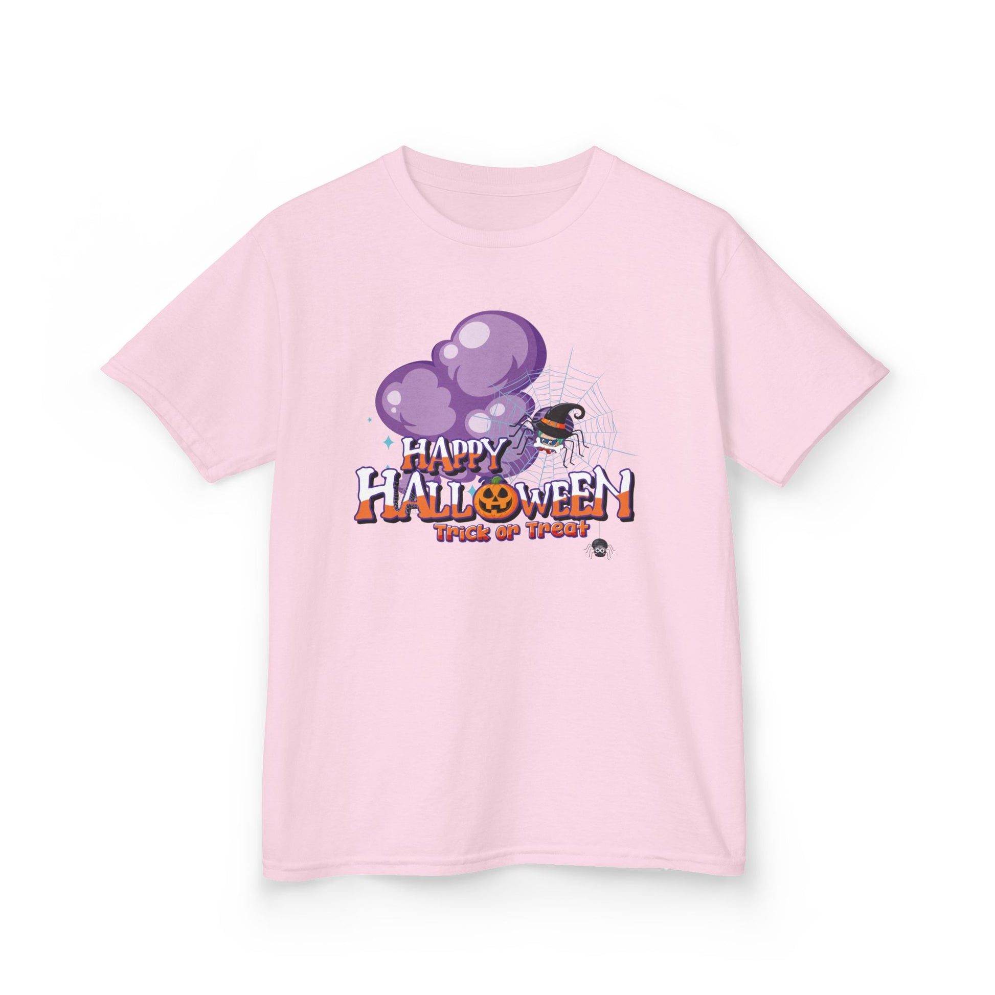 Kids Heavy Cotton™ Tee - Happy holloween - spider kiddo - [[{"value":"Wonderwear Kid"}]]