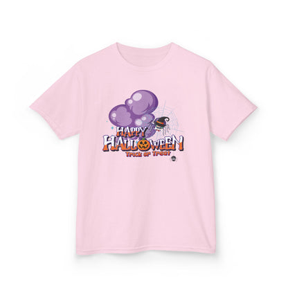 Kids Heavy Cotton™ Tee - Happy holloween - spider kiddo - [[{"value":"Wonderwear Kid"}]]