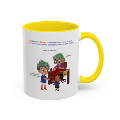 Accent Coffee Mug - WonderWear Origin - [[{"value":"Wonderwear Kid"}]]