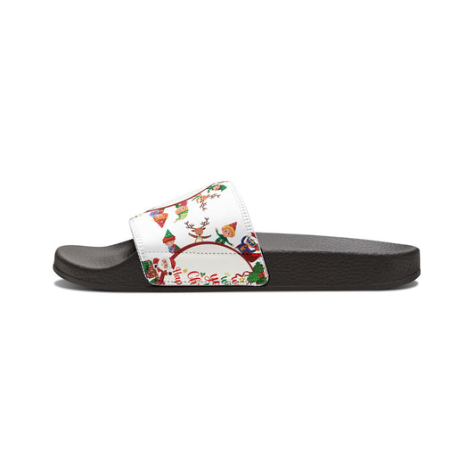 Youth Removable-Strap Sandals - We wish you a merry christmas - [[{"value":"Wonderwear Kid"}]]
