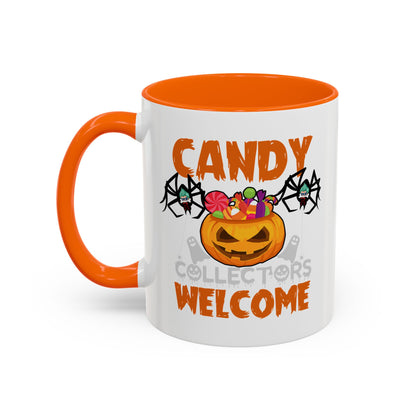 Accent Coffee Mug - Candy collectors by super kiddo Printify