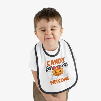 Baby Bib - Candy collectors by super kiddo Printify