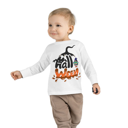 Toddler Long Sleeve Tee - Holloween Printify