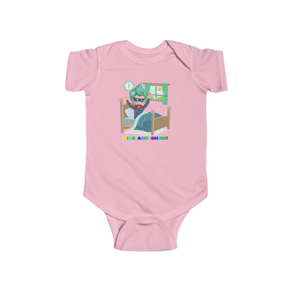 Infant Bodysuit - Super kiddo teaches us to wake up early - [[{"value":"Wonderwear Kid"}]]